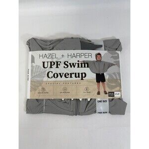 Hazel + Harper UPF Swim Coverup Shark NWT 2T-4T OSFM